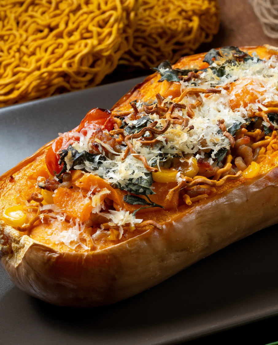 Nutritious Baked Stuffed Squash Recipe | WhatIF Foods