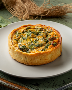Simple Spinach Quiche Recipe | WhatIF Foods