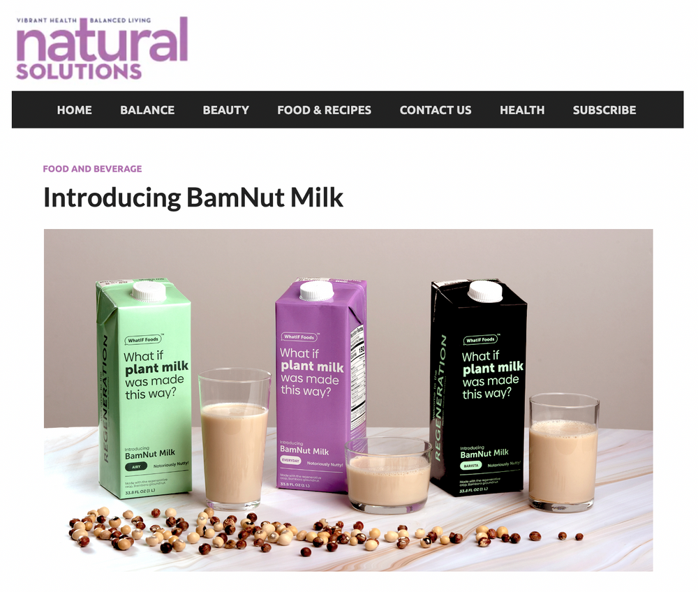BAMNUT Milk: The Tastiest, Creamiest Nut Milk You'll Ever Try!