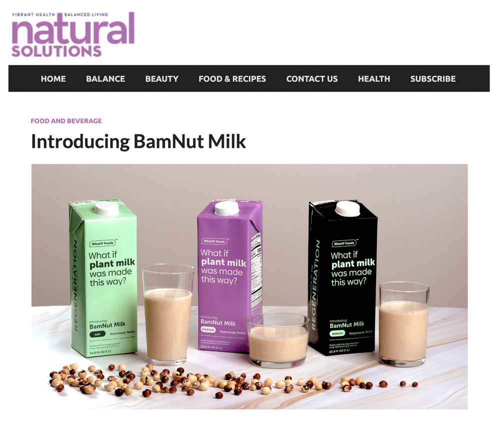 Introducing BAMnut Milk