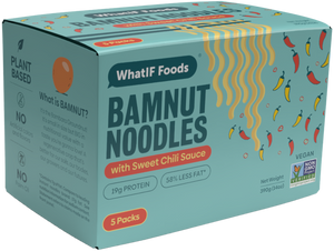 BAMNUT NOODLES WITH SWEET CHILI SAUCE