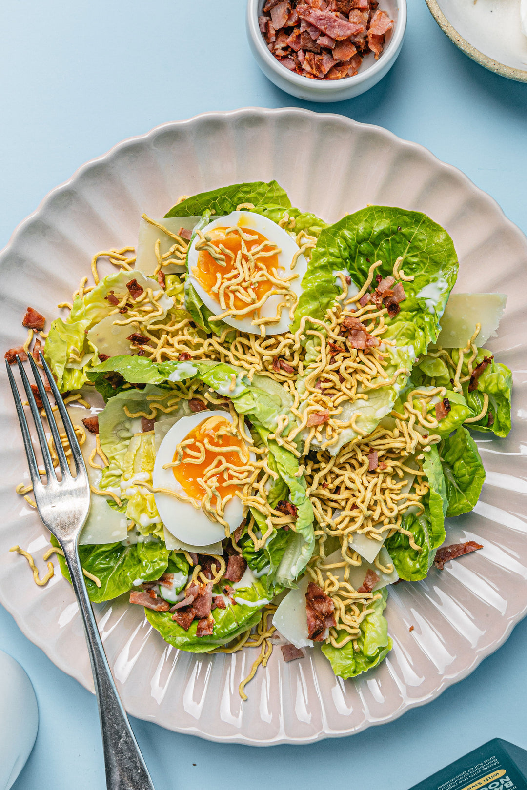 dish of bamnut only noods