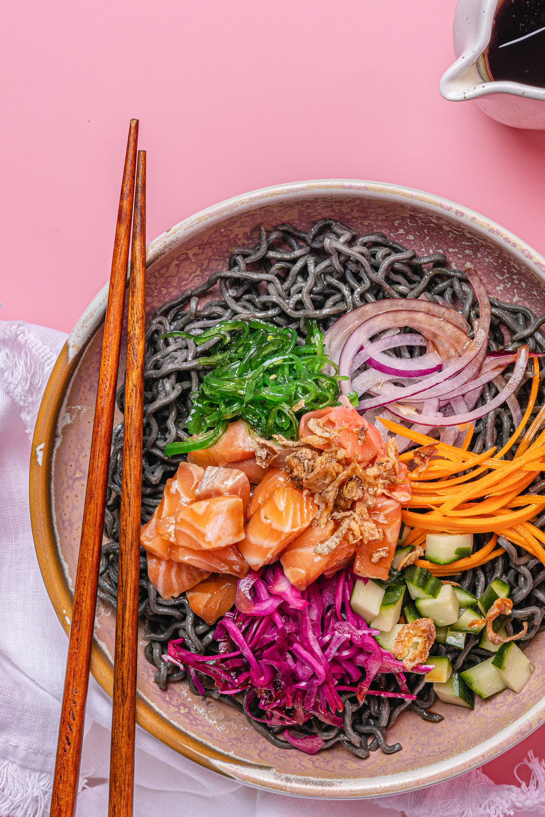 dish of charcoal only noods