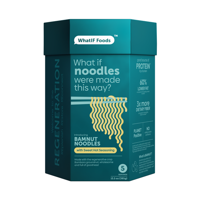 BAMnut Noodles with Sweet Hot Seasoning