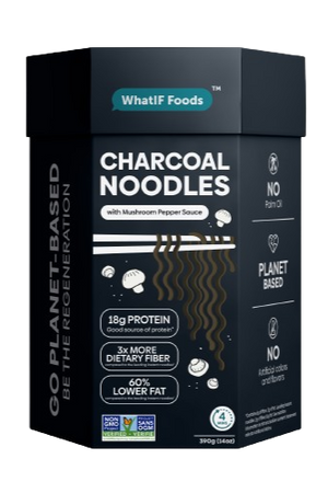 Charcoal Noodles with 'Shroom Pepper Seasoning (case of 6)