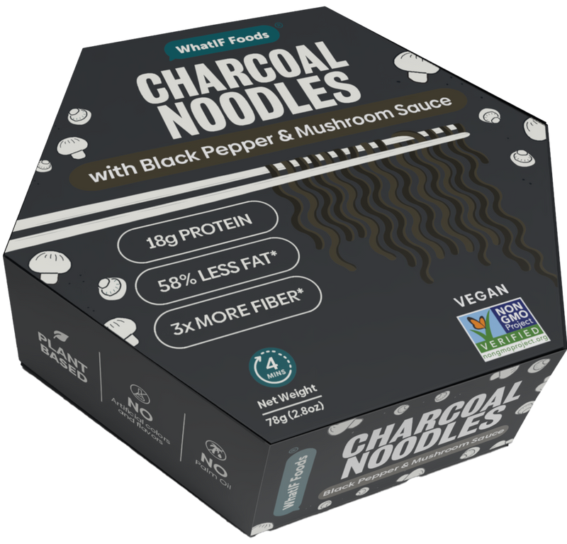 HEALTHY CHARCOAL SINGLE SERVE NOODLES